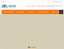 Tablet Screenshot of netkim.com.tr